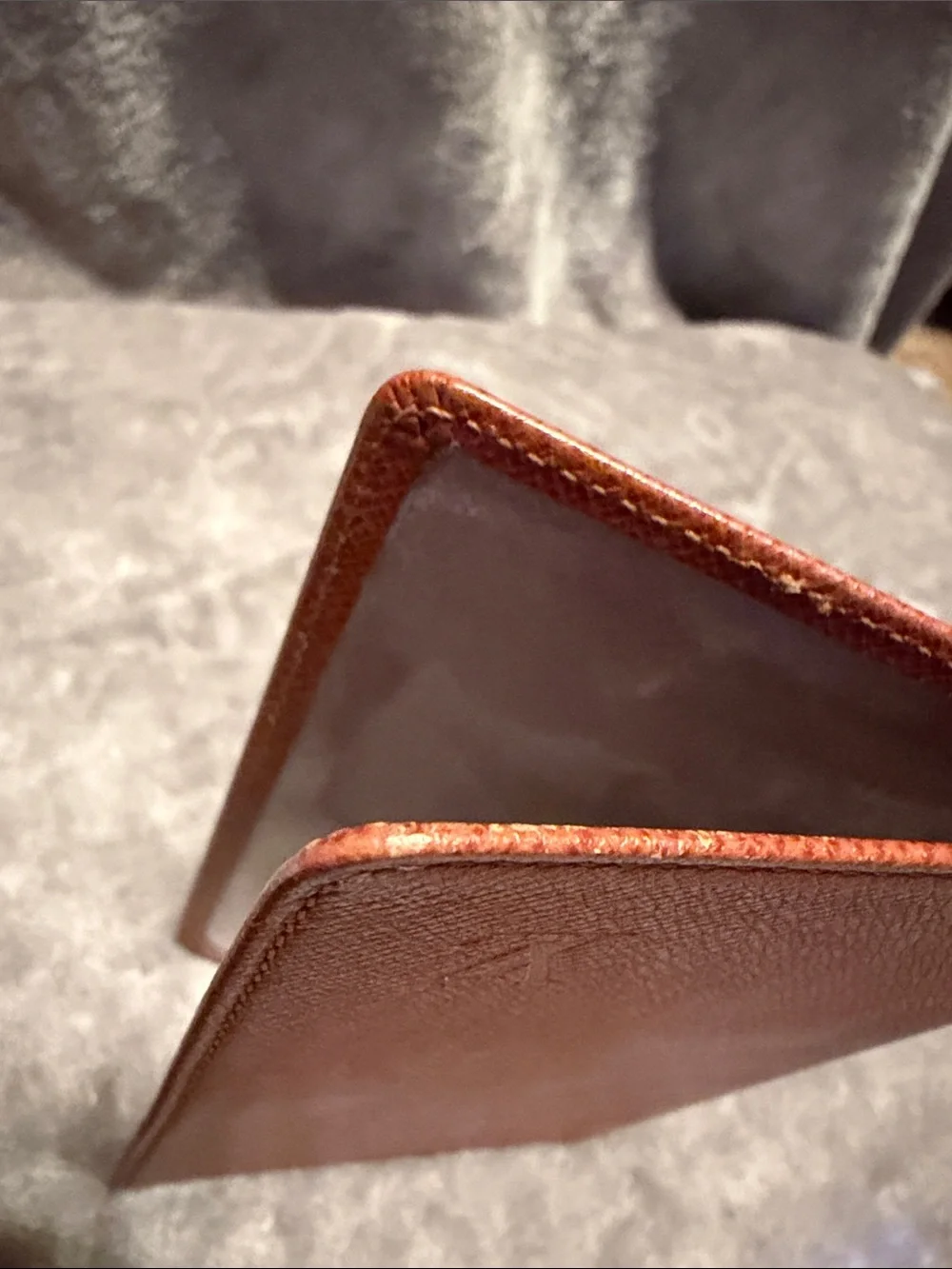 Vintage Louis Vuitton tiaga leather card holder